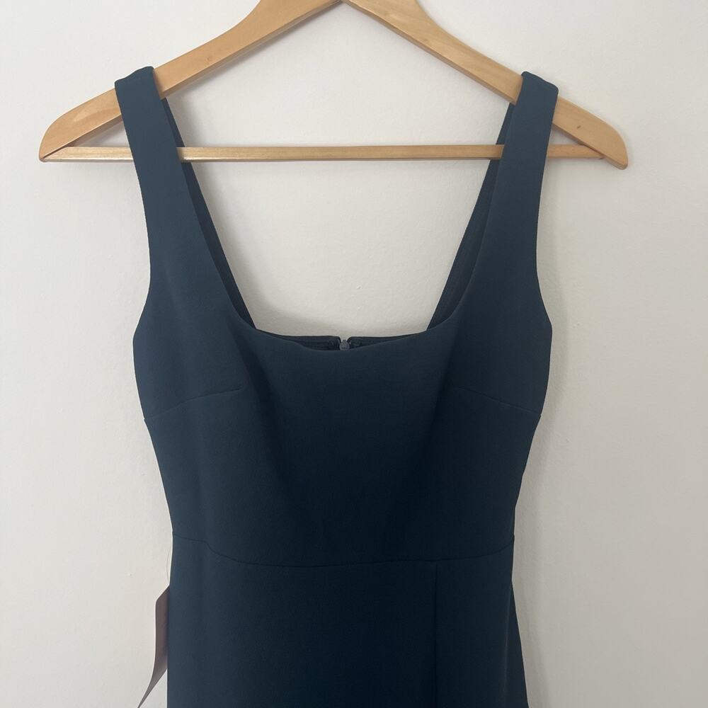 NWT Unaltered BHLDN Adena Dark Green Maxi Dress - Picture 4 of 14